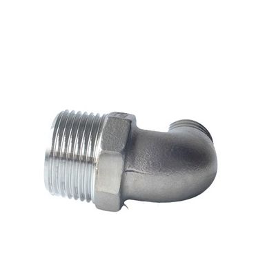 Ellbogen 304 Edelstahlguss-Teil-Pagoden-gemeinsamer männlicher 90 für Fitting