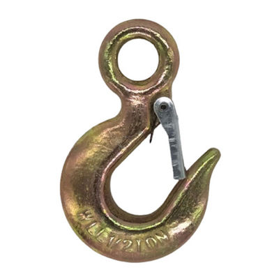 Häkel aus Stahl, geschmiedet, geschmiedet, mit Riegel für das Anlegen und die Herstellung von Haken