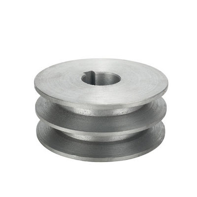 Typ B Doppel-V-Gürtel-Rolle GG20 Graue Guss-Eisen-Rolle Bauteile