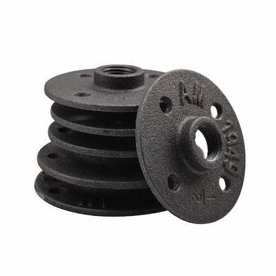 3 4 Zoll-Roheisen-Flansch-schwarzer Roheisen-Flansch für Fitting